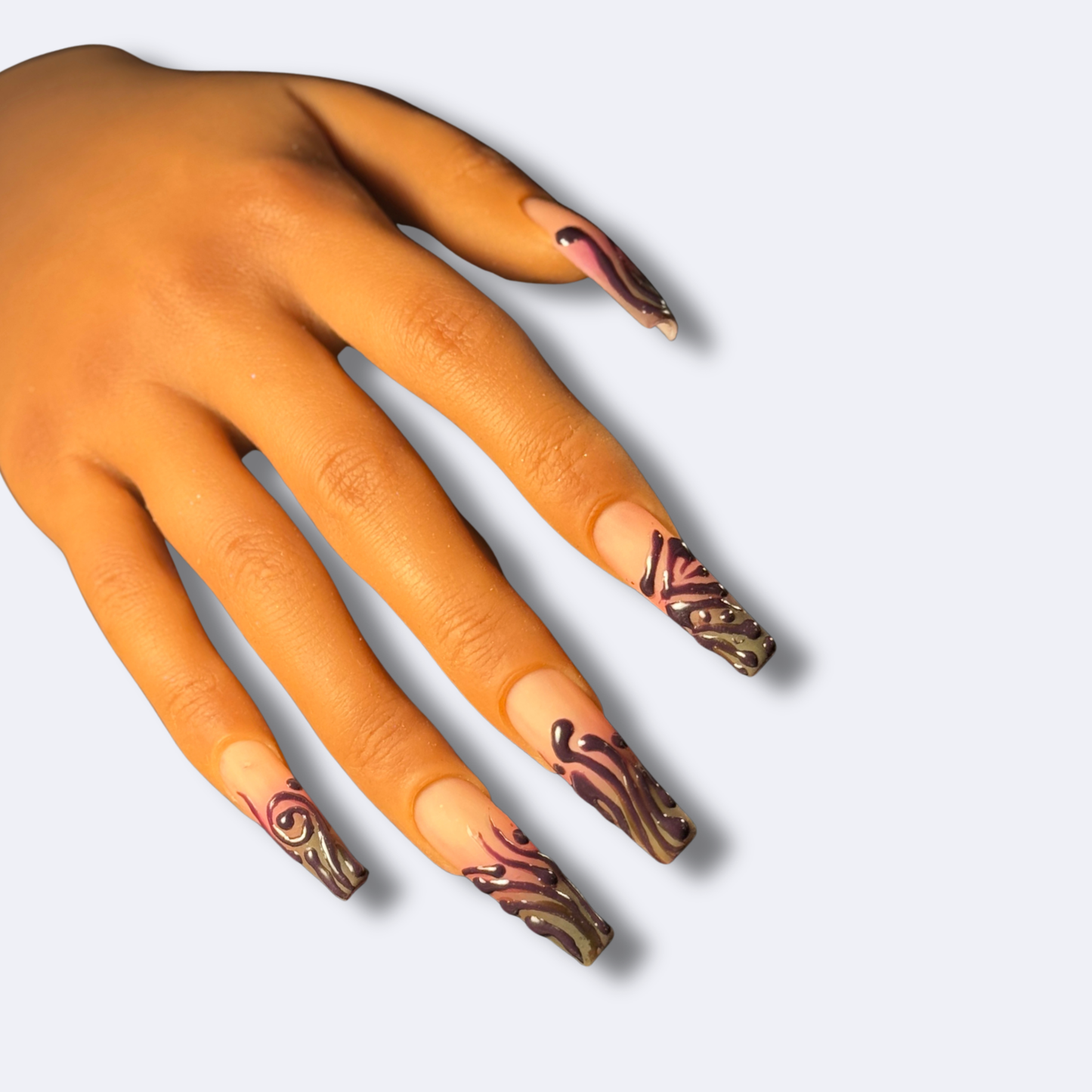 Plum Swirls